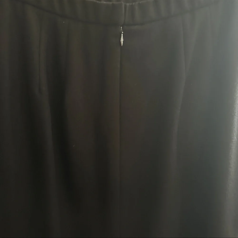 VTG PENDLETON BLACK WOOL PENCIL SKIRT SIZE SMALL